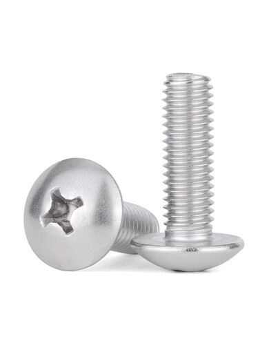 Jingong 304 Tornillo de cabeza plana de acero inoxidable