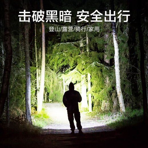 飞利浦（PHILIPS）SFL6168变焦强光手电筒 远射可充电长续航户外多功能易携带 强光变焦手电【SFL6168】+送充电