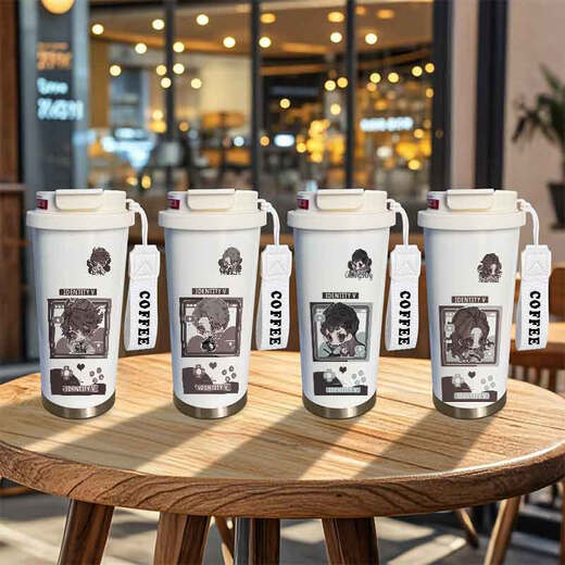 
Chengliu's fifth identity peripheral thermos cup Prisoner mortalizer Antique dealer 2D large capacity children's girls water cup KFB9227