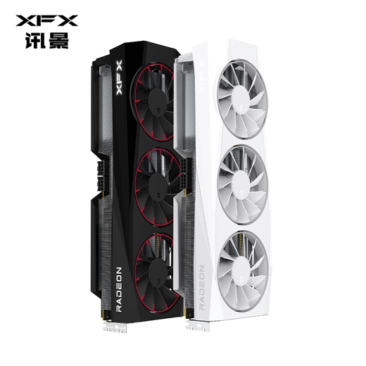 XFX (XFX) AMD RADEON RX 9070 GRE OC Phoenix Nirvana 12 Go Blanc Nouveau design de jeu E-Sports Ordinateur de bureau d'apprentissage intelligent Carte graphique indépendante RX 9070 GRE OC Phoenix Nirvana Blanc