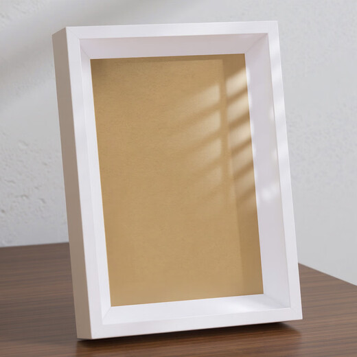 Photo frame empty frame table picture frame mounting 5 inches 6 inches 7 inches 8 inches simple hanging wall decoration wooden frame license frame coffee color 7 inches 13*18cm