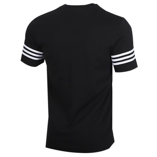 阿迪达斯（adidas）三叶草男装新款运动服跑步训练健身透气舒适休闲圆领短袖T恤 FM3897 S