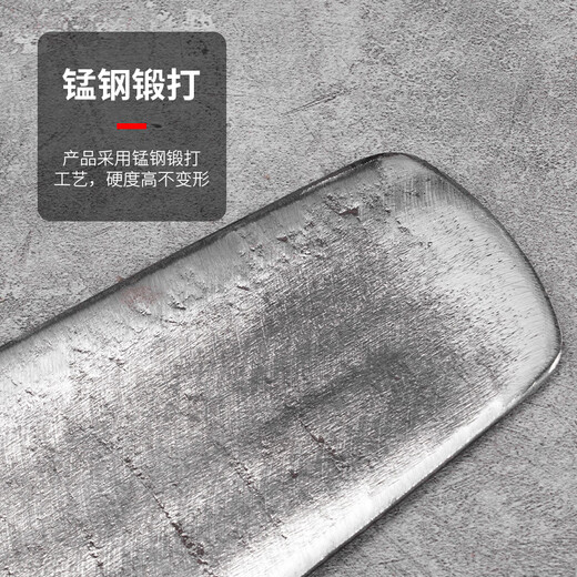 手工双面砖刀锰钢锻造单面工业级瓦刀抹泥砖建筑工具砌墙砌砖刀 STJ手工砖刀【方头】单面635克