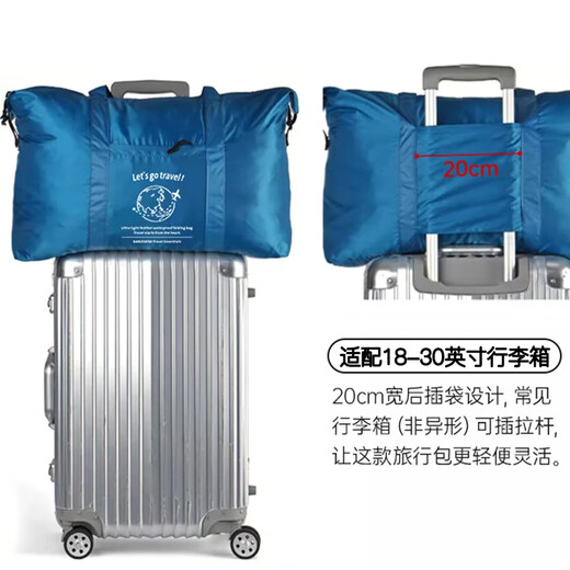 Bangeri travel bag for men and women large capacity foldable trolley suitcase storage for delivery bag fitness carry-on bag
