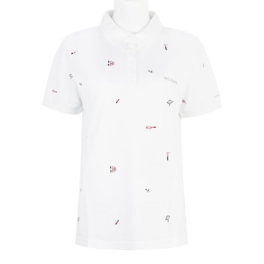 Camiseta de manga corta de Columbia para mujeres 24 Sports de primavera y verano Sports al aire libre que absorbe la humedad y la camisa transpirable AR2108 679 S 155/80a