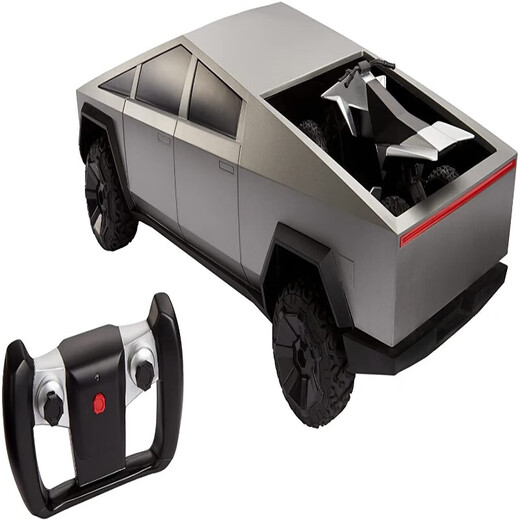 cybertruck特斯拉Cybertruck大号无线遥控卡车跑车儿童玩具 1:10特斯拉Cybertruck遥控车-GYD 标配