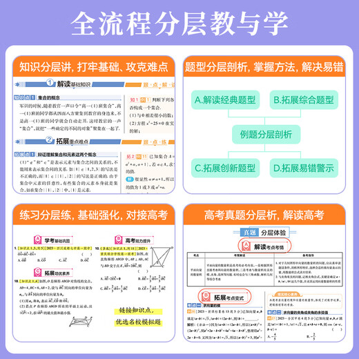 2025版解读与拓展高中选择性必修一二三四12342语文数学英语政治地理历史物理化学生物新教材高一二三教辅资料辅导书 【巨划算】数学+物理+化学（3本）·人教版 必修第二册