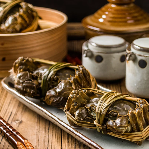 Live crabs, freshly picked from Beijing, fresh hairy crabs, 3.5 taels of male crabs, 2.5 taels of female crabs, 4 pairs of 8 crabs, crabs sent directly from the source