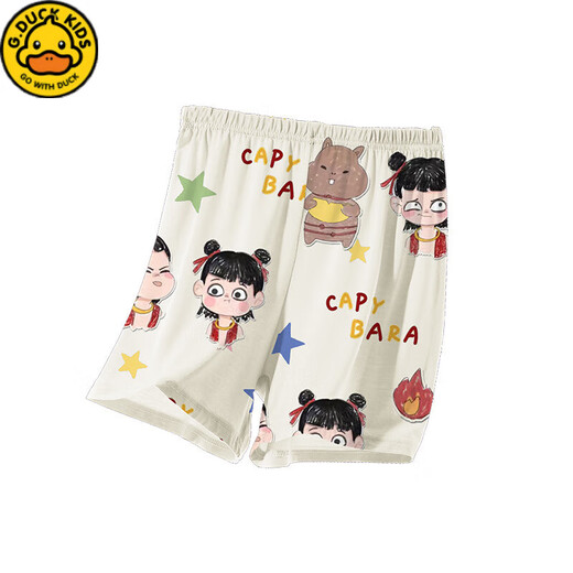 G.Duckkids Kinderpyjamas Little Boy Modal Dünner Sommer Junge mittelgroße Kinder Drei-teilige Heimkleidung Nezha Frühling und Sommer 1H-ST-12347 170 8 Größen (100-110) cm
