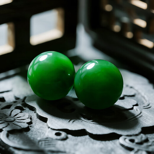 Cardamom Time Luxury Collection Grade Hetian Jade Jasper Loose Beads with Beads DIY Toy Accessories No Black Jade Comes with One Item One Certificate 8mm