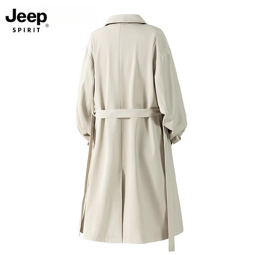 JEEP SPIRIT German mid-length windbreaker men's British style casual over-the-knee coat jacket for men khaki WASSUP OTHER M Recommended weight 90-120Jin Jin equals 0.5 kg