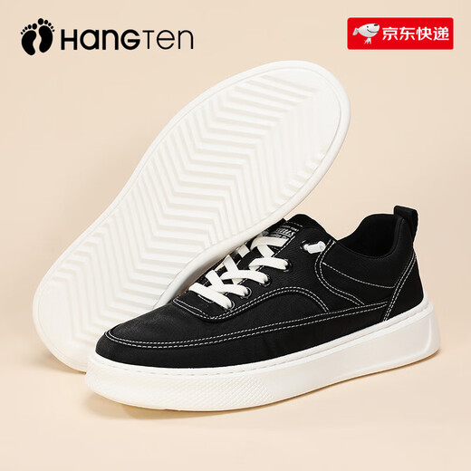 Hang Ten Leinwandschuhe Männer 2025 Sommer Neue leichte Luxus einfache vielseitige Freizeitschuhe atmungsaktiv