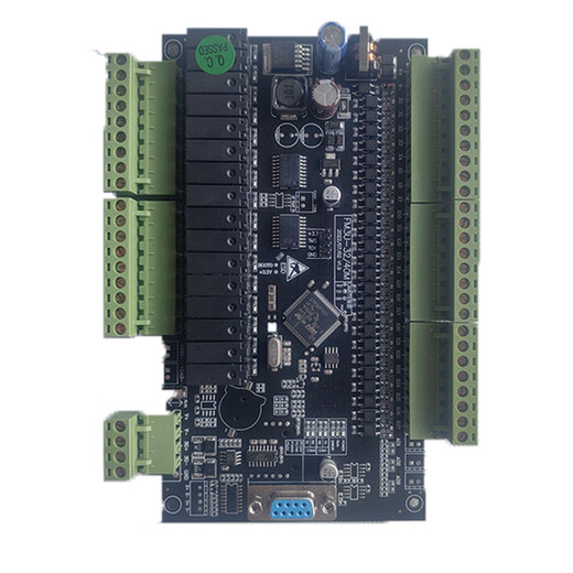 Placa FX2n/FX3uPLC stm32 Placa de control de relé 3*0-10V entrada AD 2 * DA0-10 C2416MR-STM32F407VET6