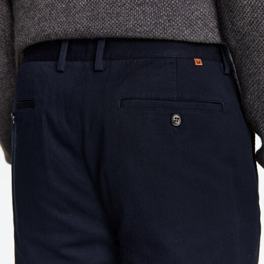 Pantalones informales de Joeone Casual Men's 25 Autumn Nuevo cómodo, pantalones suaves y elegantes, versión combinada + azul marino + jb1e12013 36 tamaño 180/90b (2.76) ft 92cm