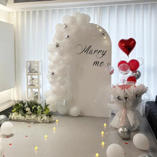
Apolli KT board proposal layout indoor and outdoor Valentine's Day birthday balloon supplies confession hotel room decoration props