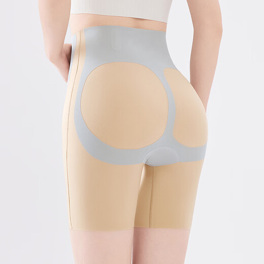 
FENTENG Women's Body Shaping Shorts 2025 Summer New Belly Climbing and Butt Lifting Safety Pants