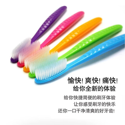 王打韩国王打牙刷688大头软毛加长大刷头牙刷白博士成人用原装进口 经典银 3支 -实发4支【刷毛适中】