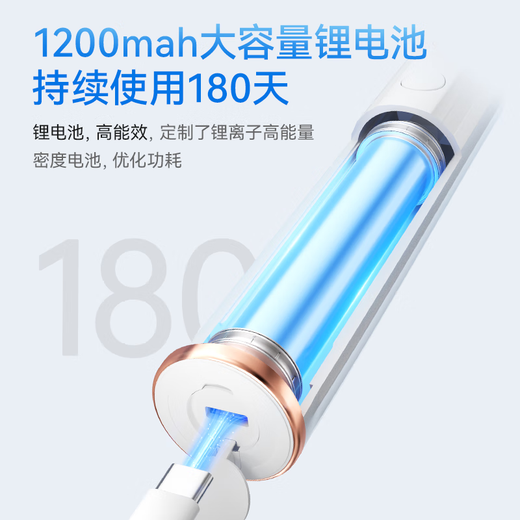 KONKA electric toothbrush adult model household magnetic levitation sonic electric soft bristle toothbrush rechargeable couple electric toothbrush soft mist blue 5 DuPont antibacterial soft brush heads