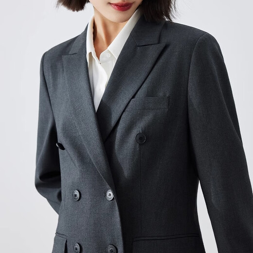 Lady Bird black suit jacket for women in the workplace for small people interview formal wear professional public examination suit suit
