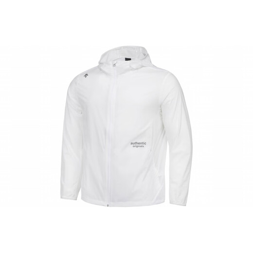 DESCENTE HEUT-UN AUTRÉE Authentic Series Outdoor Sun Protection Skin Veste Logo Veste imprimée Veste hommes et femmes noires 100