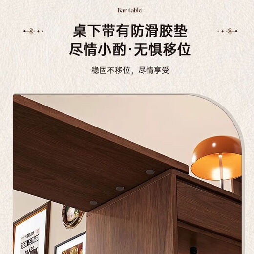 Xianqingyashe living room partition cabinet high-end light luxury bar table household telescopic mobile integrated display cabinet multi-functional restaurant wine cabinet bar cabinet with light + socket.