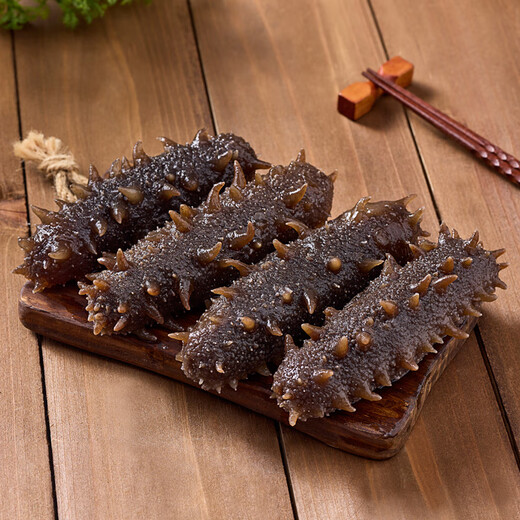 Grandma Zhang Dalian organic ready-to-eat sea cucumber 3Jin Jin equal to 0.5kg 40-50 pieces high quality pollution-free seafood aquatic products gift box gift giving