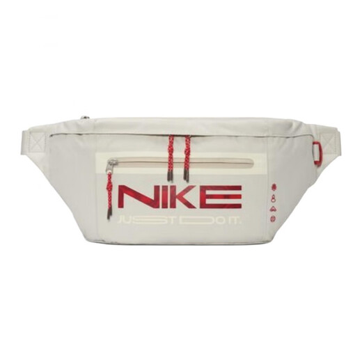 NIKE耐克时尚简约休闲运动腰包男女同款情侣款米色HV-官方旗舰正品 米色