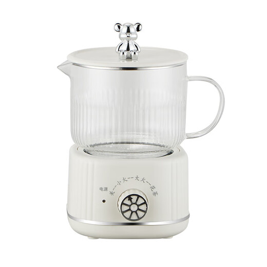 Health kettle, kettle, hot water kettle, thermostatic kettle, teapot, teapot, all-in-one, fully-glass, fully-automatic, small household, multifunctional office, large capacity, random color 0.6L