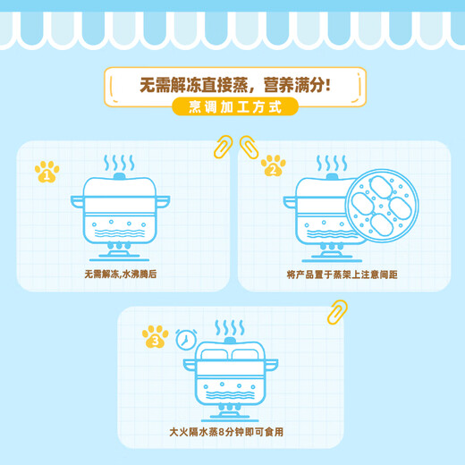 Guangzhou Restaurant Milk Steamed Buns 600g 24 pcs Children's Breakfast Semi-finished Milk Fragrant Steamed Buns Food Fast Food New Year's Gifts