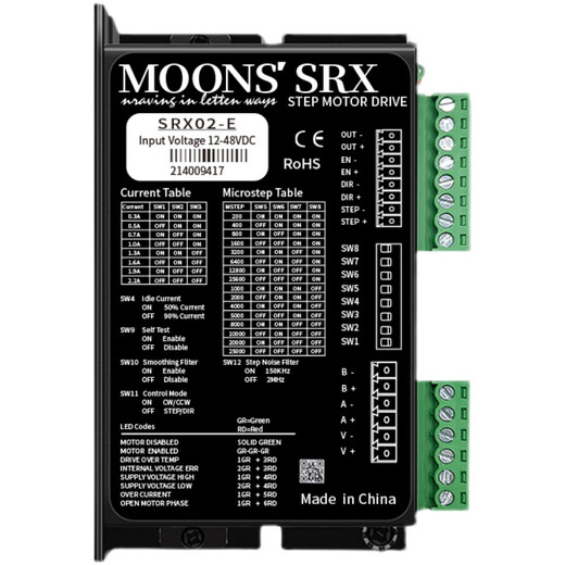Yue Changsheng moons 42/57/86 controlador de motor paso a paso DC AM23 motor SRX04 Placa de control AM34HD2403-07