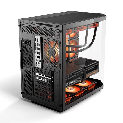 AMD Ryzen 7 9800X3D host RTX5080/5070TI/RX9070XT graphics card thousand frames e-sports game deep learning design desktop computer DIY assembly machine complete machine 6 9800X3D/RTX5080 16G