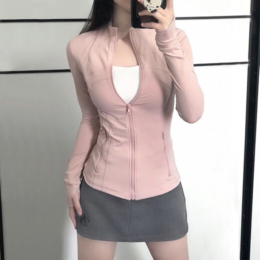 LULU Flagship Store Waist Tight Fitness Clothes Women's Slimming Stretch Yoga Clothes Running Sports Pilates Training Cycling Clothes Black L