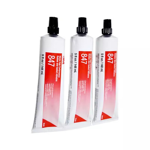 
Qixin 3M847 Adhesive Waterproof Oil-resistant Nitrile Rubber Gasket Fuel Pipe Adhesive Heat Curing Instant Dry Quick Drying Adhesive Replacement 847
