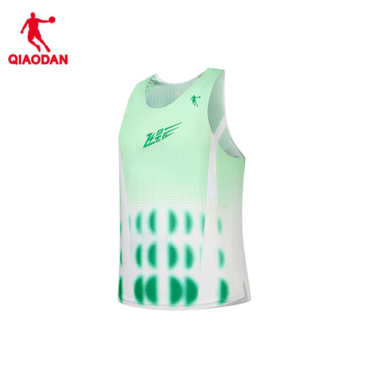 Jordan Feiying Sportsweste zum Sommer atmbaren Atemstarken Schnelltrockner Basketball -Weste Qingyang Green Print/Qinghea Green M.