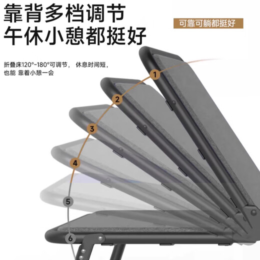 
Chibalun folding bed singles hospital accompanying bed office workplace simple lunch break nap lounge chair portable camp bed