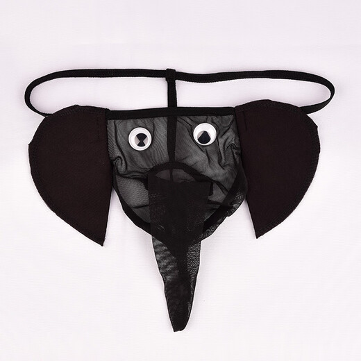 Mystery Men's Thong Men's U Convex confortable Elephant Trunk Underwear Youth Sports Cartoon Pantal