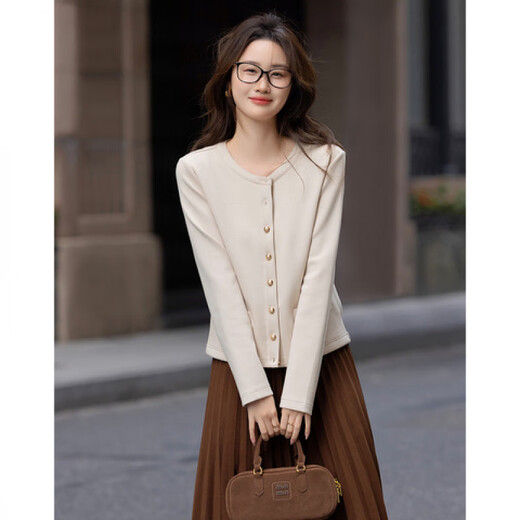 DME Jelly-like Q-Elastic 2025 Spring Simple Air Layer Air Rafable Elastic Affarne Longte à manches longues Crime