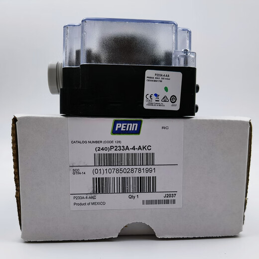 American Johnson P233A-4-AA -10-AKC -50 filter air pressure switch differential pressure 0.5~4mbar P233A-4-AA0.5~4mbar