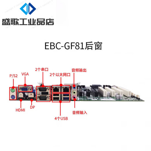 研华工控机主板EBC-GF81/AIMB-508H/505G2英特尔双网口可扩展主板 SIMB-684G2未税价(6/7代CPU)