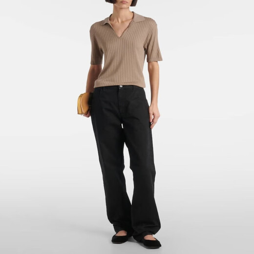 The Row Kaiomi Polo shirt P01035305 Beige M CN 165/92