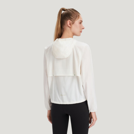 迪桑特（DESCENTE）WOMENSTRAINING系列UPF50防晒外套防晒衣梭织上衣夹克女款 BE-BEIGE S