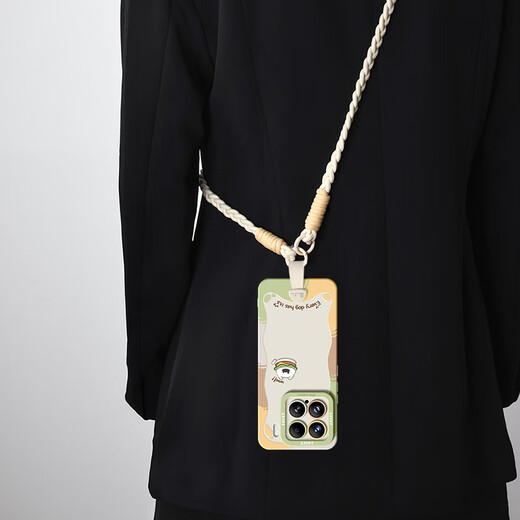 RVIXE is suitable for Xiaomi 17 promax mobile phone case, new Xiaomi 17 silicone protective cover 15, high-end women's model 14, all-inclusive anti-fall belt lanyard 13, ultra-thin heat dissipation, cute couple, grass purple, portable short lanyard, Xiaomi 15