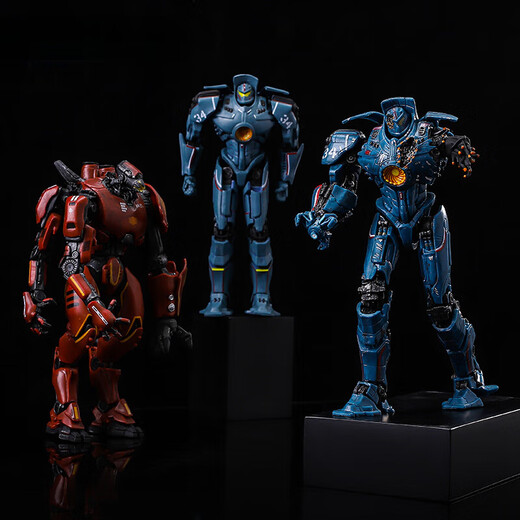 NECA Pacific Rim Mecha Model Spielzeug Rache-Wanderer Doppelblatt Eureka Storm Red Ornamente 679- [Melancholy Romeo] [Originalpaket (Kollektion von Ihrer eigenen)]