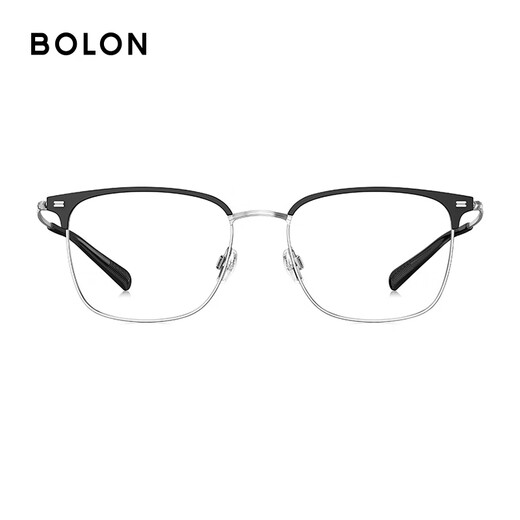 BOLON暴龙近视眼镜25年王鹤棣同款新品钛框男复古休闲镜框BA7009 B15