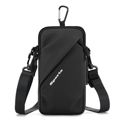 TFO event-grade sports arm bag multi-functional running mobile phone storage bag fitness wrist arm bag casual cross-body bag black cross-body bag black