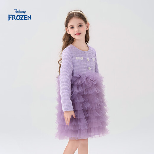 
Disney Frozen Autumn New Girls and Children's New Dress Princess Dress Children's Clothing