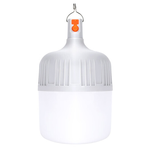 Biuyum led rechargeable light bulb outdoor power outage emergency lighting portable hanging light wireless plug-in-free super long battery life H160 100mm