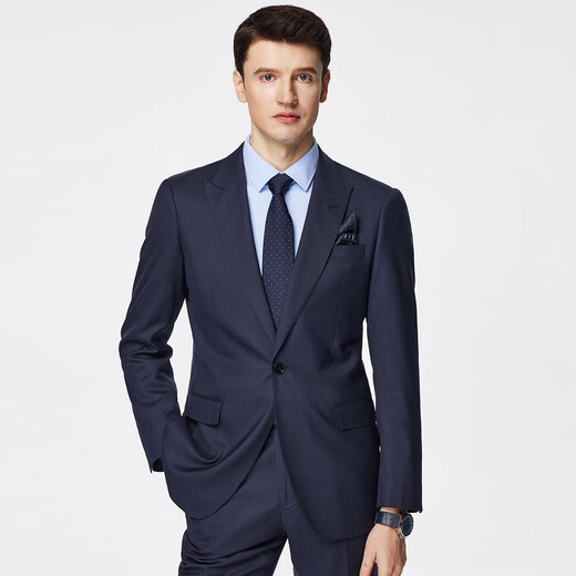Shanshan suit suit 70 wool men's slim professional formal suit business groomsmen suit wedding dress men's suit