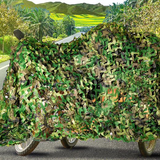 Colorful sail blue thickened net anti-aerial photography camouflage sunshade net anti-aging shade green net 150D 8*10 meters