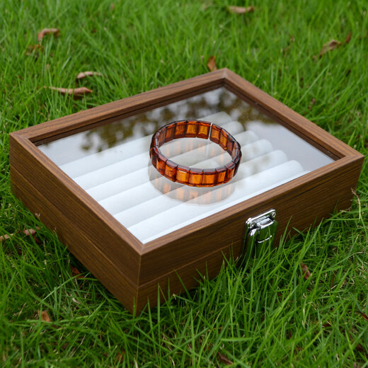 Her generation natural beeswax amber bracelet hand brand bracelet Russian old beeswax for men and women with certificate (761463) 10.33 grams, one item, one certificate